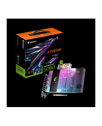 gigabyte Karta graficzna GV-N5080AORUSX WB-16GD GV-N5080AORUSX WB-16GD