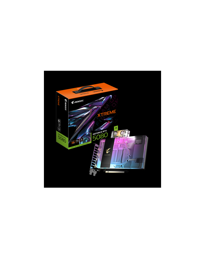 gigabyte Karta graficzna GV-N5080AORUSX WB-16GD GV-N5080AORUSX WB-16GD główny