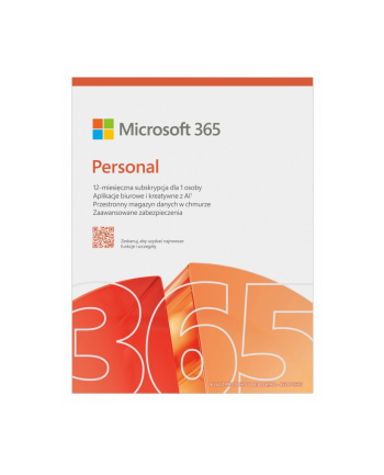 microsoft M365 Personal PL 1Y 1U 5D Win/Mac EP2-32454 nr 2