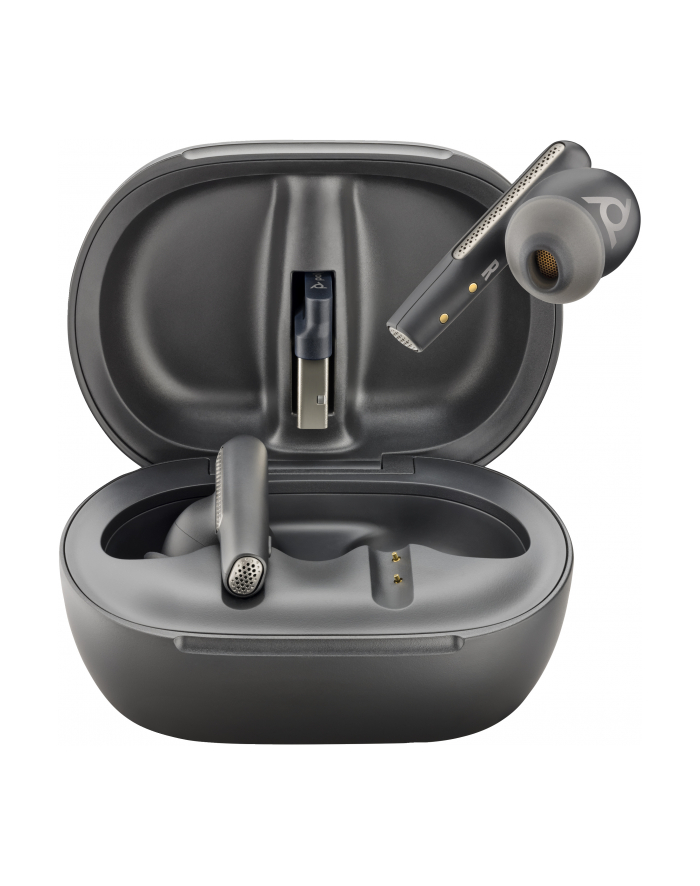 poly Etui czarne do ładowania z ekranem dotykowym Voyager Free 60+ UC do adaptera BT700 USB-C 8L586AA główny