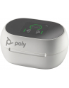 poly Etui do ładowania białe z ekranem dotykowym Voyager Free 60+ UC do adaptera BT700 USB-C 8L590AA - nr 3