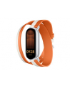 Xiaomi Smart Band 9 Dual-tone Leather Strap White and Orange - nr 1