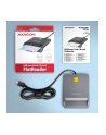 axagon Czytnik kart identyfikacyjnych CRE-SM3TC  USB-C, 1.2m kabel - nr 27