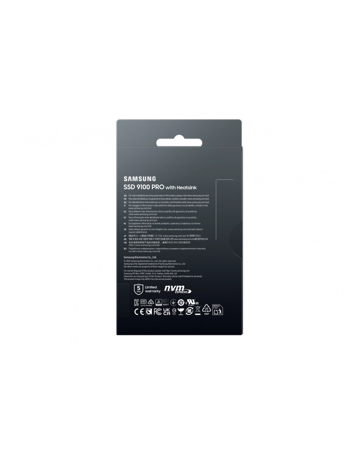 samsung Dysk SSD9100PRO Heatsink NVMe MZ-VAP1T0CW główny