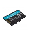 kingston Karta microSD 128GB CanvasGo! Plus 200MB/s A2 U3 V30 + adapter - nr 39