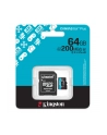 kingston Karta microSD 64GB CanvasGo! Plus 200MB/s A2 U3 V30 + adapter - nr 33