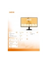 aoc Monitor 23.8 cala 24B31H IPS 120Hz HDMI VGA - nr 6
