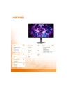 aoc Monitor 26.5 cala AG276UZD 4K QD-OLED 240Hz HDMIx2 DP USB-C Pivot - nr 5