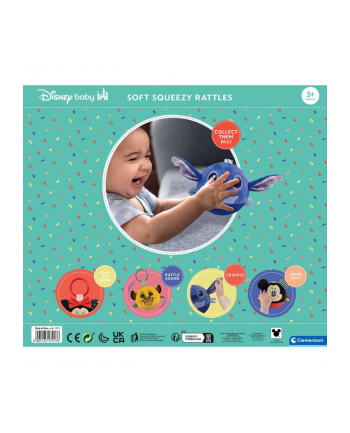 Clementoni Piłeczki mięciutkie Disney mix 17917