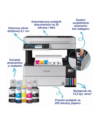 epson Urządzenie wielofunkcyjne EcoTank L6499 A4/4-in-1/3.3pl/37ppm/ADF35/PCL+PS