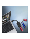 axagon ADM2-AM Adapter USB3.2 Gen 2 M.2 NVMe/SATA SSD 10Gbps 10cm USB-A cable - nr 37