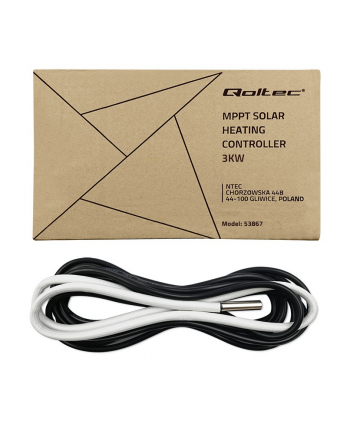 qoltec Inwerter Przetwornica solarna do grzania wody ECO Solar Boost |  MPPT | BYPASS | LCD | 3kW/4kW | Wi-Fi