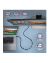 axagon BUCM32-CM05AB Kabel USB-C - USB-C 3.2 Gen 2 0.5m, PD 100W, 5A, 4K HD, ALU, oplot, czarny - nr 27