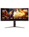 aoc Monitor CU34G4Z 34 cale 240Hz Curved VA HDMIx2 DP HAS - nr 37