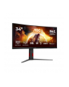 aoc Monitor CU34G4Z 34 cale 240Hz Curved VA HDMIx2 DP HAS - nr 97