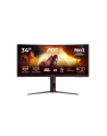 aoc Monitor CU34G4 34 cale 180Hz Curved VA HDMIx2 DP HAS - nr 65