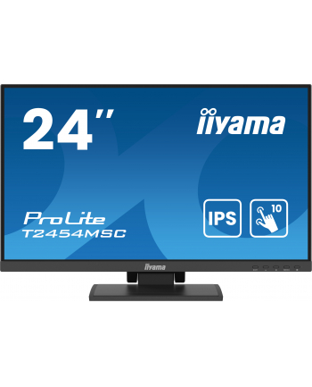 iiyama Monitor 24 cale T2454MSC-B2AG 10 PKT. POJ,IPS,HDMI,DP,FHD,300cd,4ms,  2x2W