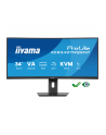 iiyama Monitor 34 '' XCB3497WQSNP-B1 VA,UWQHD,1500R,USB-cDock,KVM,95W /5y/ - nr 44