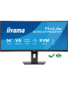 iiyama Monitor 34 '' XCB3497WQSNP-B1 VA,UWQHD,1500R,USB-cDock,KVM,95W /5y/ - nr 68