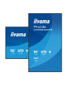 iiyama Monitor 55 '' LH5564UHS-B1AG, 24/7,VA,ANDROID14,4K,500cd,5000:1,    2xHDMI ,USB-C,RJ45, RS-232c, IR, 2x10W, 2xUSB, UCHWYT ŚCIENNY,iiSignage2,WiFi,Fa - nr 55