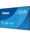 iiyama Monitor 75 '' LH7564UHS-B1AG, 24/7,VA,ANDROID14,4K,500cd,5000:1,    2xHDMI ,USB-C,RJ45, RS-232c, IR, 2x10W, 2xUSB, UCHWYT ŚCIENNY,iiSignage2,WiFi,Fa - nr 46