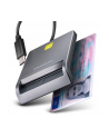 axagon Czytnik kart identyfikacyjnych CRE-SM3TC  USB-C, 1.2m kabel - nr 16