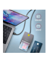 axagon Czytnik kart identyfikacyjnych CRE-SM3TC  USB-C, 1.2m kabel - nr 20