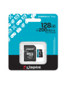 kingston Karta microSD 128GB CanvasGo! Plus 200MB/s A2 U3 V30 + adapter - nr 29