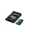 kingston Karta microSD 128GB CanvasGo! Plus 200MB/s A2 U3 V30 + adapter - nr 40