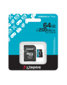 kingston Karta microSD 64GB CanvasGo! Plus 200MB/s A2 U3 V30 + adapter - nr 28
