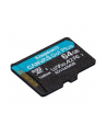 kingston Karta microSD 64GB CanvasGo! Plus 200MB/s A2 U3 V30 + adapter - nr 37