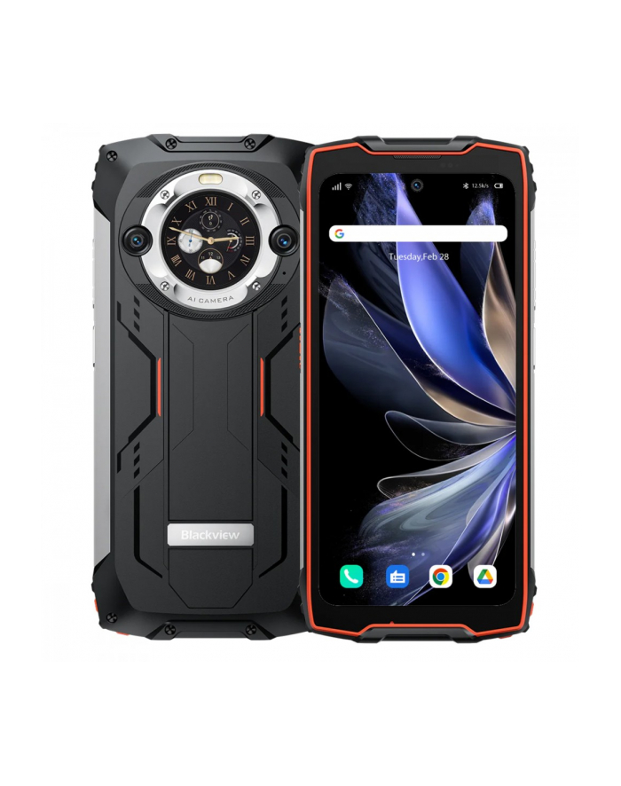 blackview Smartfon BV9300 Pro 15080 mAh 12/256GB pomarańczowy główny