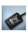 axagon ADM2-AM Adapter USB3.2 Gen 2 M.2 NVMe/SATA SSD 10Gbps 10cm USB-A cable - nr 27