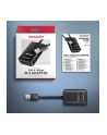 axagon ADM2-AM Adapter USB3.2 Gen 2 M.2 NVMe/SATA SSD 10Gbps 10cm USB-A cable - nr 7