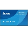 iiyama Monitor 75 '' LH7564UHS-B1AG, 24/7,VA,ANDROID14,4K,500cd,5000:1,    2xHDMI ,USB-C,RJ45, RS-232c, IR, 2x10W, 2xUSB, UCHWYT ŚCIENNY,iiSignage2,WiFi,Fa - nr 1