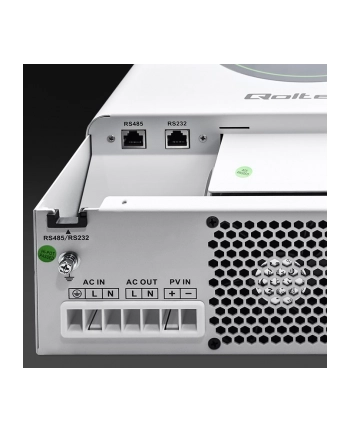 qoltec Hybrydowy Inwerter solarny Off-Grid 3500W | 100A | 24V | MPPT |  BMS | opcja Wi-Fi | Sinus | Power Factor 1.0