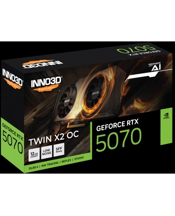 Karta graf INNO3D GeForce RTX 5070 TWIN X2 OC 12GB