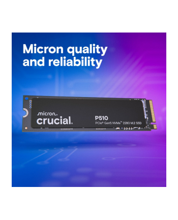 crucial Dysk SSD P510 1TB M.2 NVMe Gen5 2280 11000/9500 MB/s