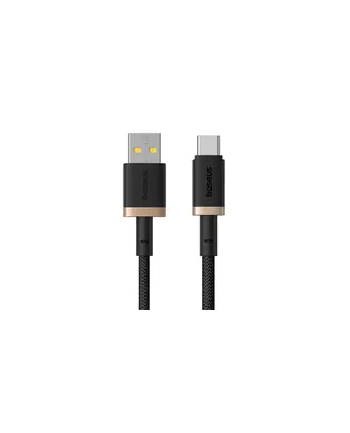 Kabel Baseus Dura USB-Typ C 60W 2m (czarno-złoty)