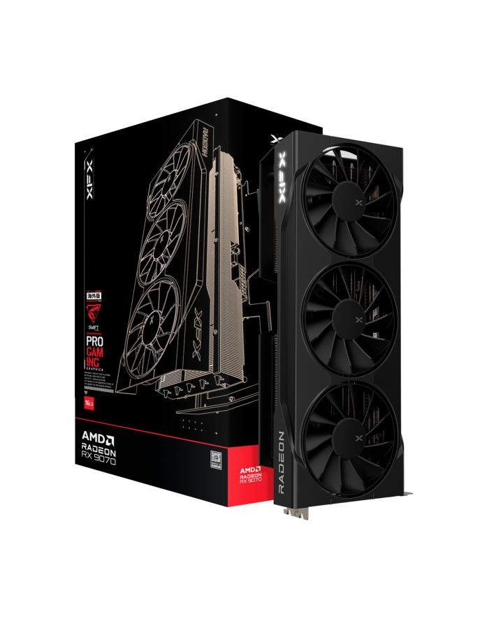 Karta graf XFX Swift RX 9070 3-FAN Gaming  Ed 16GB główny