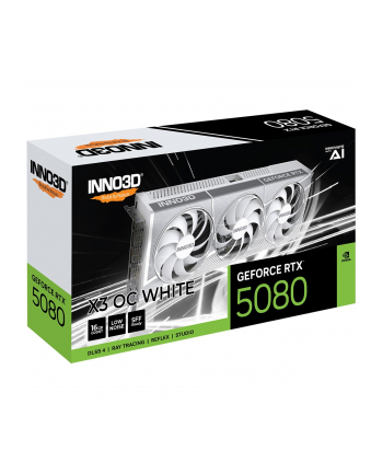 Karta graficzna INNO3D GeForce RTX 5080 X3 OC WHITE