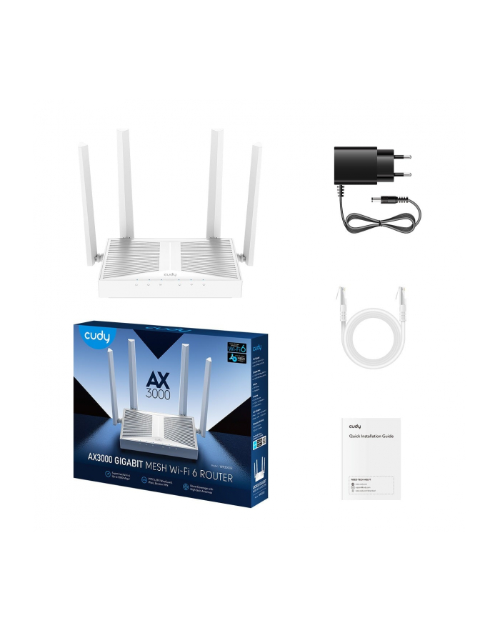 Router CUDY WR3000E główny
