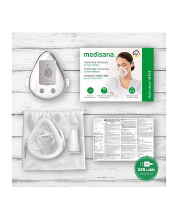 Inhalator Medisana IN 705 hands-free (w masce) nr 1