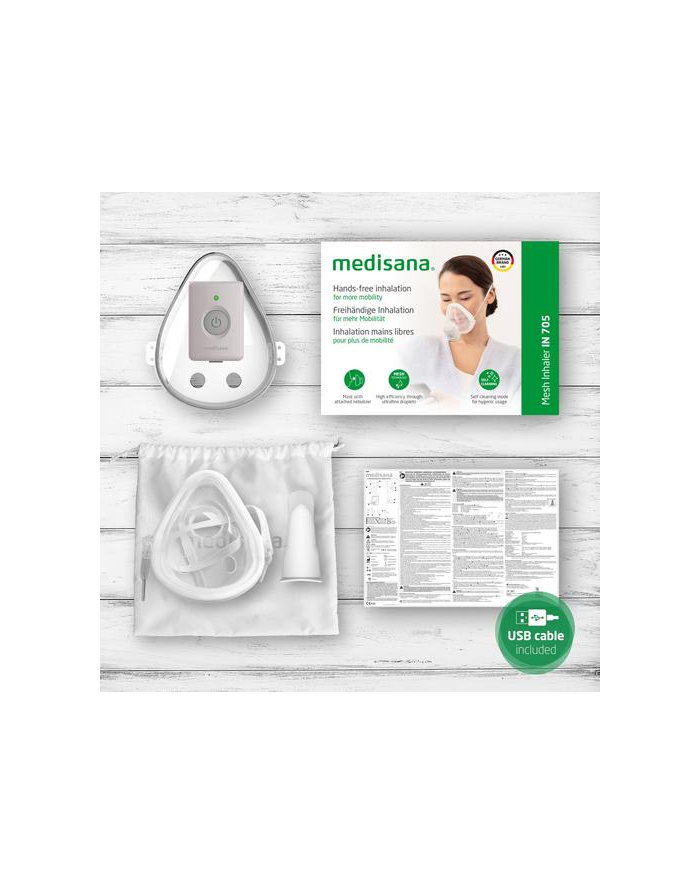 Inhalator Medisana IN 705 hands-free (w masce) główny