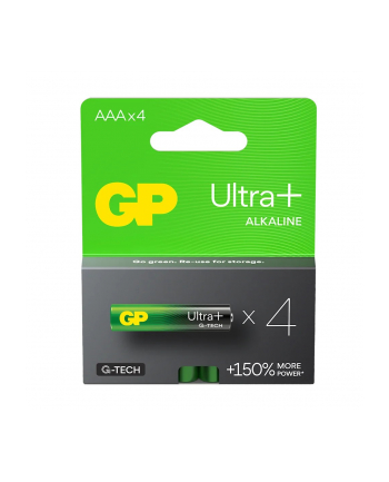 gp battery Baterie alkaliczne LR03/AAA GP ULTRA+ 4szt. G-TECH
