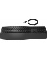 hewlett-packard Klawiatura HP 480 Comfort Wired Keyboard przewodowa czarna 8T6M1AA - nr 1