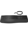 hewlett-packard Klawiatura HP 480 Comfort Wired Keyboard przewodowa czarna 8T6M1AA - nr 2