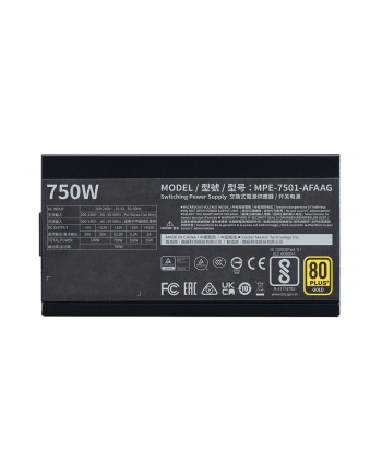 COOLER MASTER ZASILACZ MWE Gold 750 -V2 ATX31