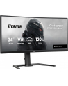 iiyama Monitor 34 cale G-Master GCB3482WQSU-B1,VA,UWQHD,120HZ,1500R, 21:9, 500cd,2x5W - nr 50