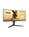 iiyama Monitor G-Master 34 cale GCB3486WQSCP-B1,VA,UWQHD,240HZ,1500R,500cd,21:9,     USB-C dock 95W, RJ45, 2x5W - nr 21